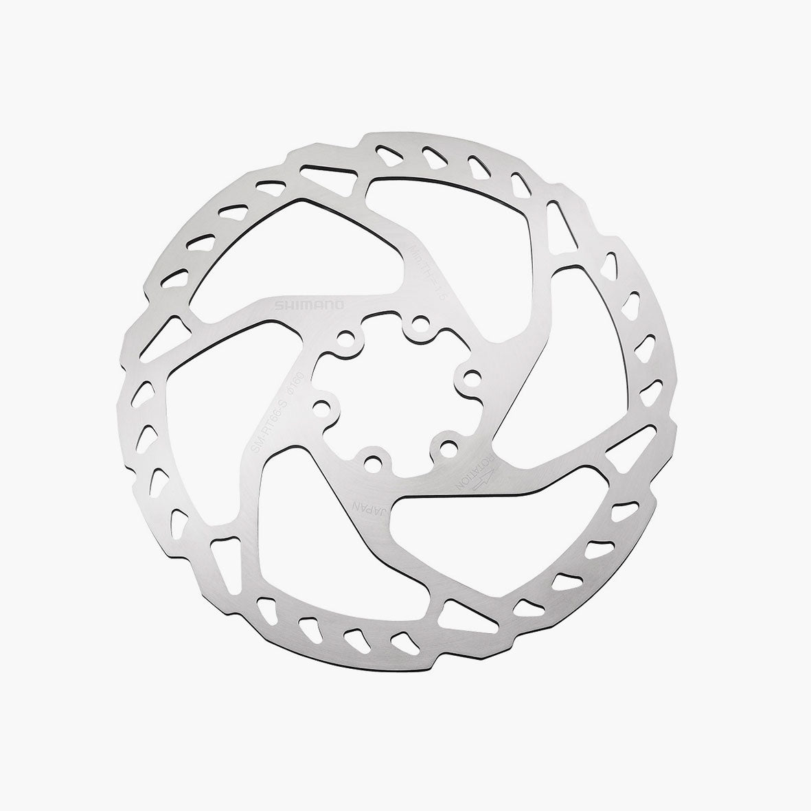 SHIMANO SM-RT66 - דיסק איכותי בחתיכה אחת לשימוש עם 6 ברגים