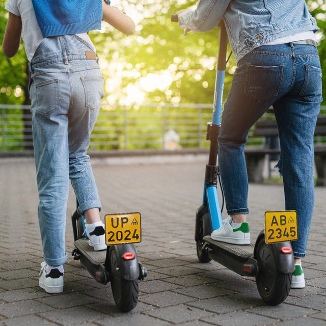 תושבת אחורית ללוחית רישוי לקורקינט/אופניים חשמליים