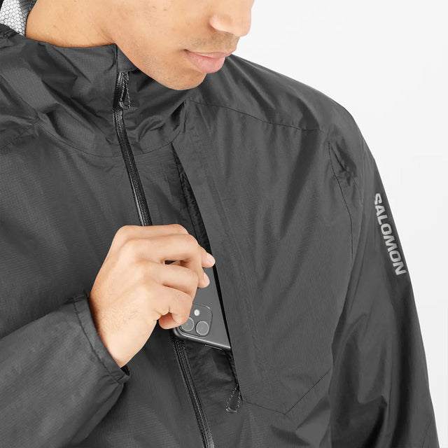 SALOMON BONATTI WATERPROOF JACKET - מעיל גשם גברים