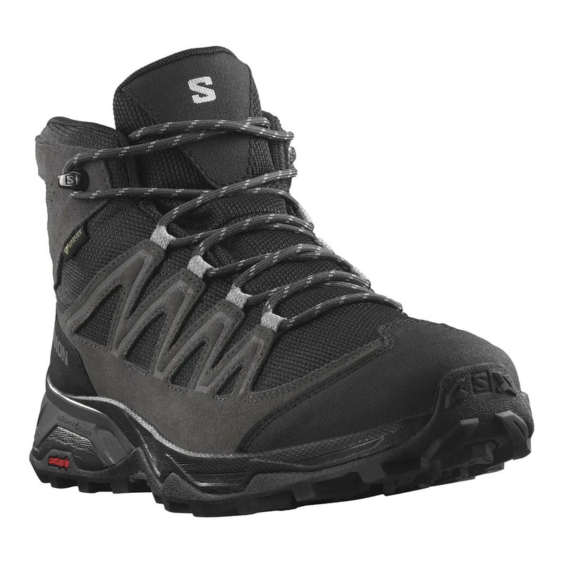 SALOMON X WARD LEATHER MID GORE-TEX - נעלי טיולים לגברים סלומון