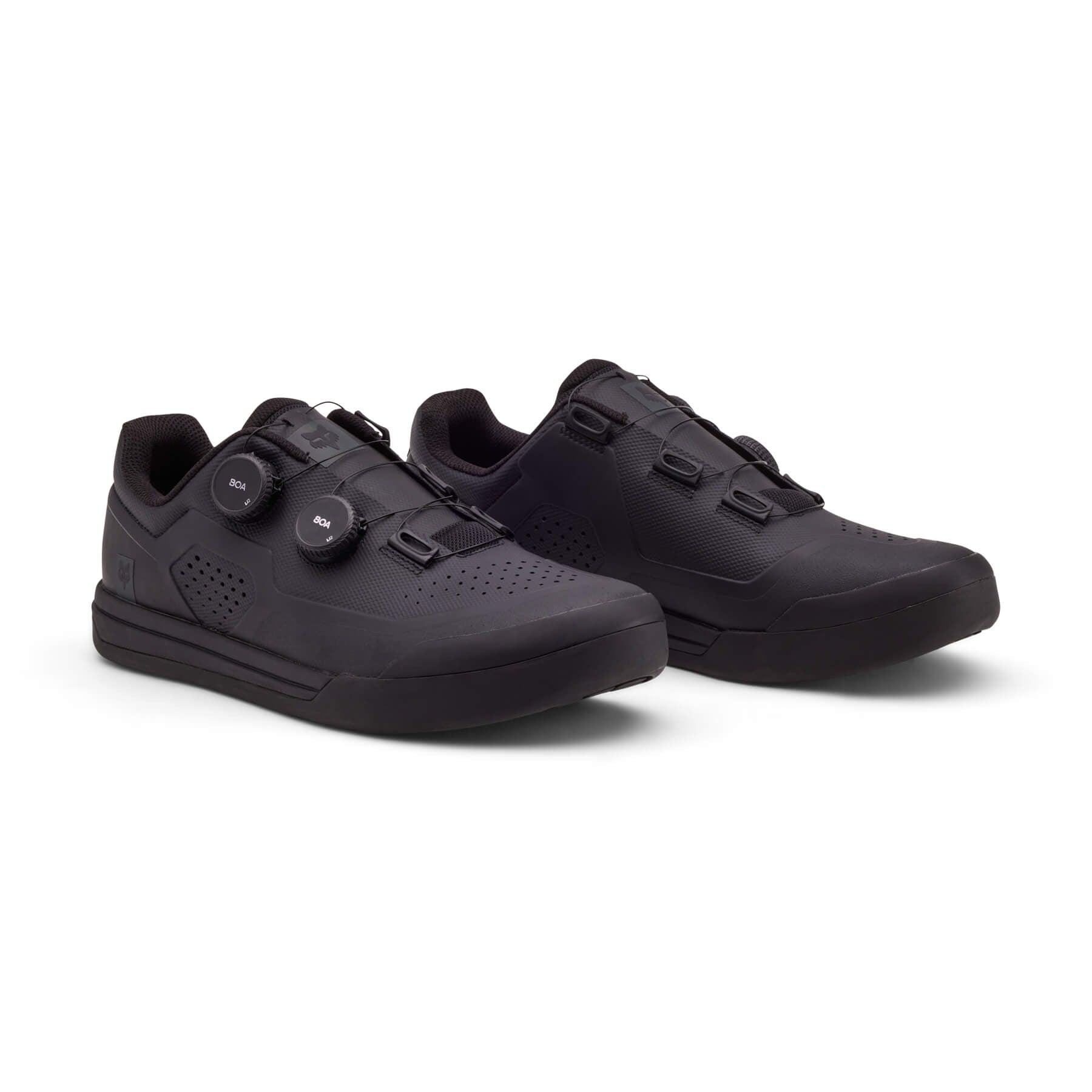 נעלי רכיבה פוקס פלאט שחור - FOX UNION FLAT BOA SHOE V24