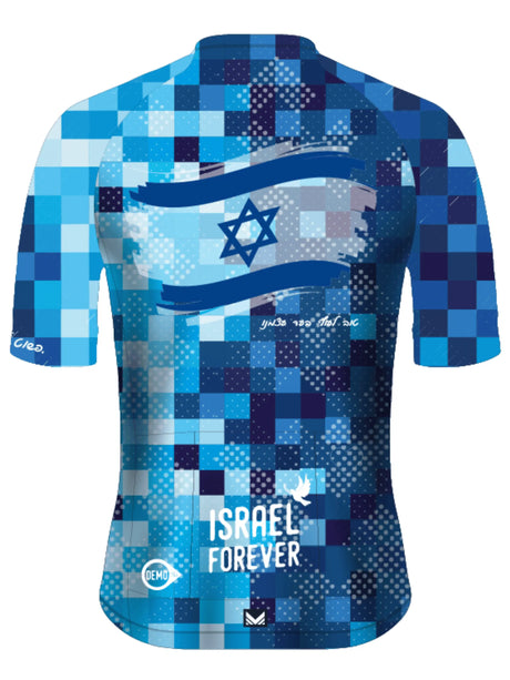 Limited Edition Cycling Shirt - חולצת רכיבה לגברים בצבע כחול