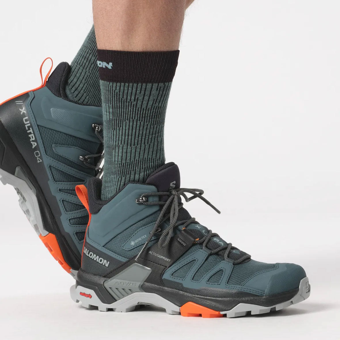 SALOMON X Ultra 4 Mid GORE-TEX - נעלי טיולים לגברים סלומון