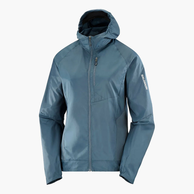 SALOMON BONATTI CROSS FULL ZIP HOODIE - ג'קט ריצה נשים