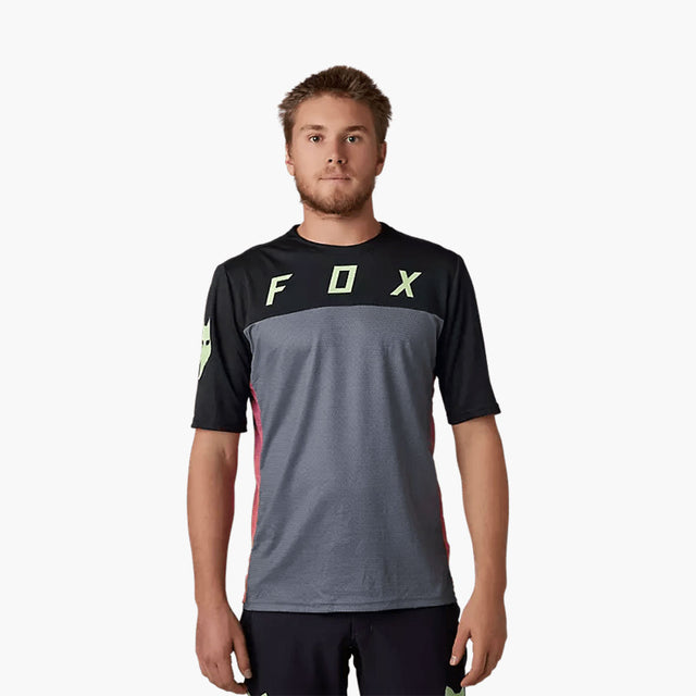 חולצת רכיבה קצרה פוקס - FOX RACING DEFEND SS JERSEY V23