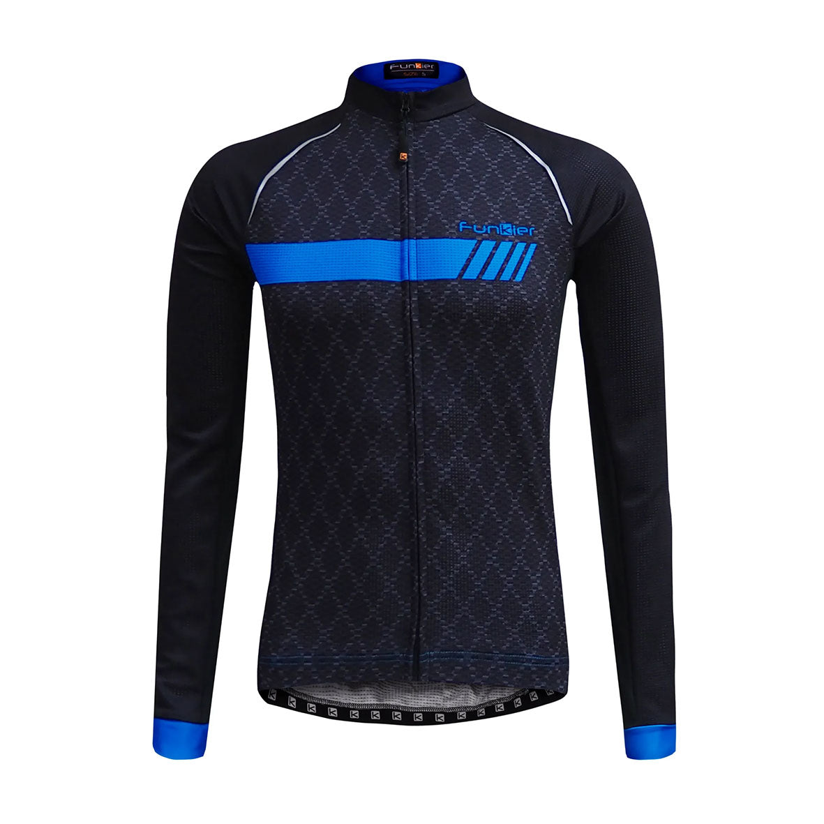 Funkier J-798-L - חולצת רכיבה ארוכה לגברים