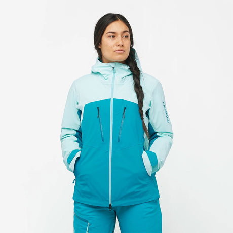 SALOMON BRILLIANT JACKET - מעיל סקי נשים