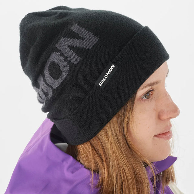 SALOMON HERMITAGE BEANIE - כובע גרב יוניסקס