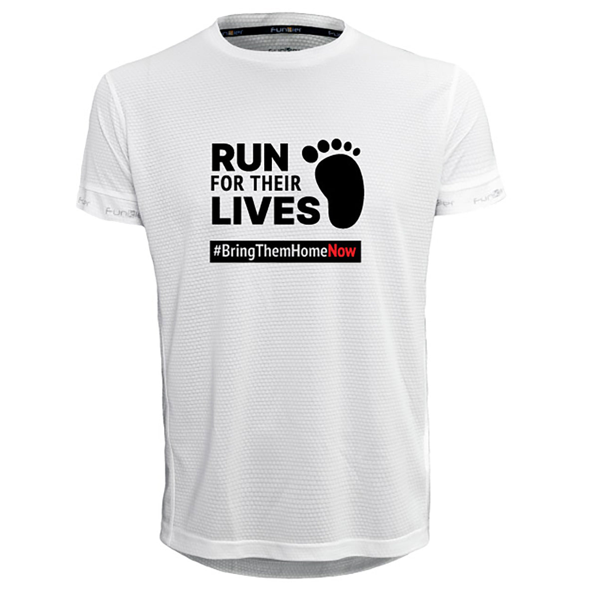 Funkier | חולצת דרייפיט אופנתית גזרת יוניסקס בעיצוב RUN FOR THEIR LIVES