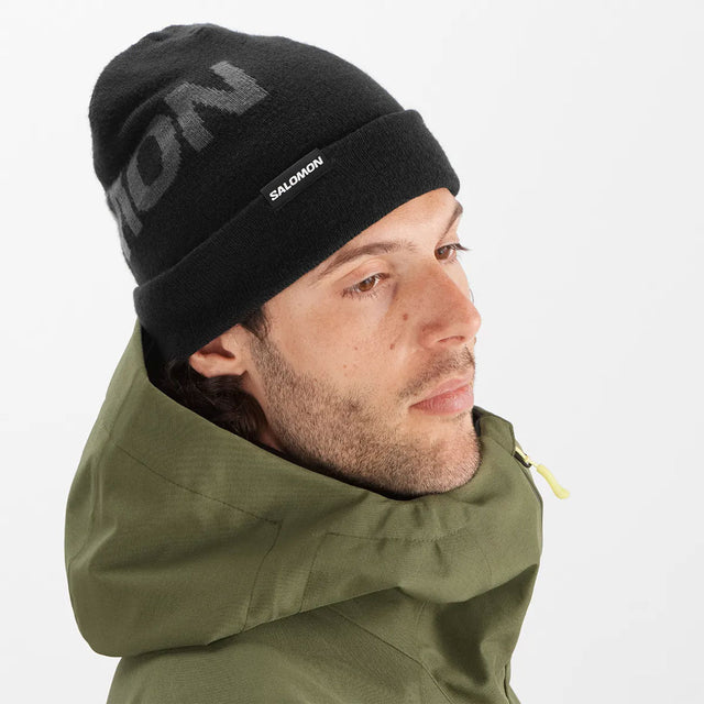 SALOMON HERMITAGE BEANIE - כובע גרב יוניסקס