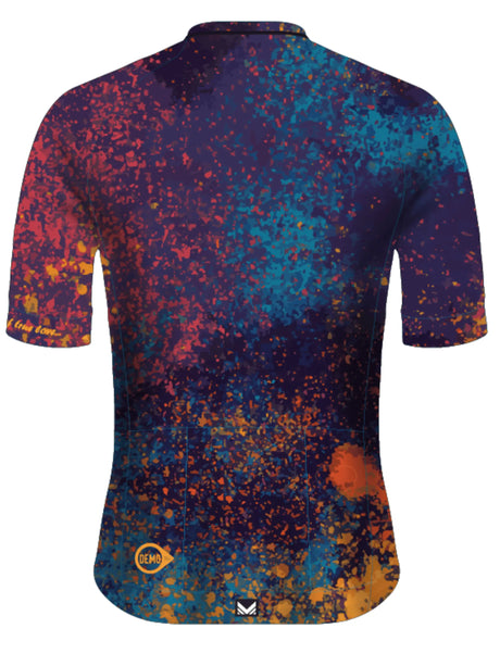 Limited Edition Cycling Shirt - חולצת רכיבה לגברים בצבע סגול