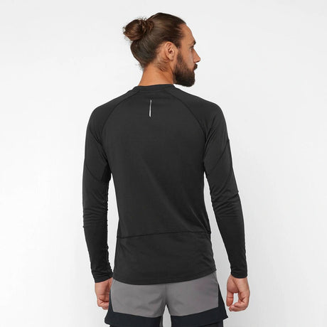 SALOMON CROSS RUN LS TEE - חולצת ריצה שרוול ארוך גברים