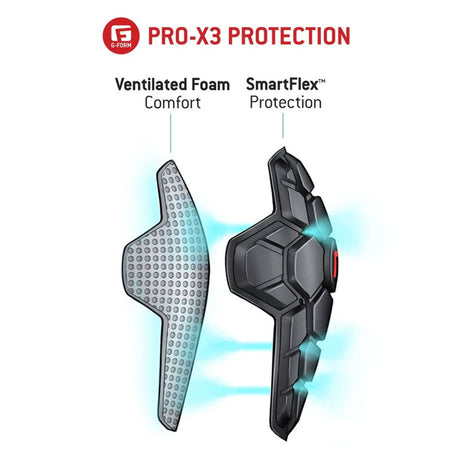 מגני ברכיים - PRO-X3 KNEE GUARDS G-FORM