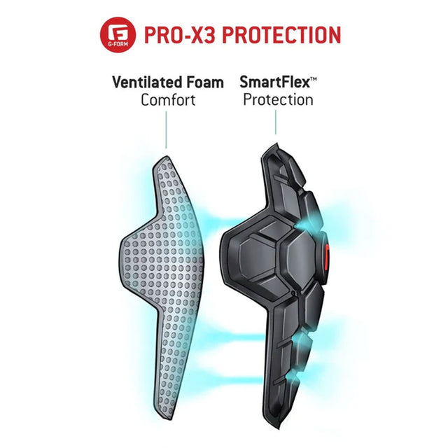 G-FORM Pro-X3 Knee Guards - מגני ברכיים