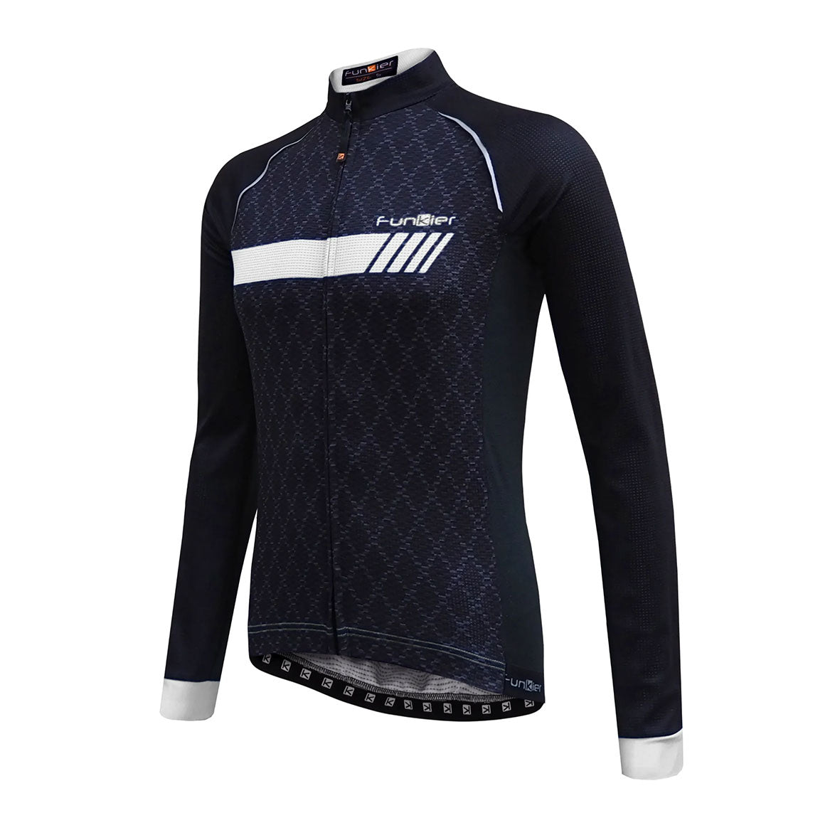 Funkier J-798-L - חולצת רכיבה ארוכה לגברים