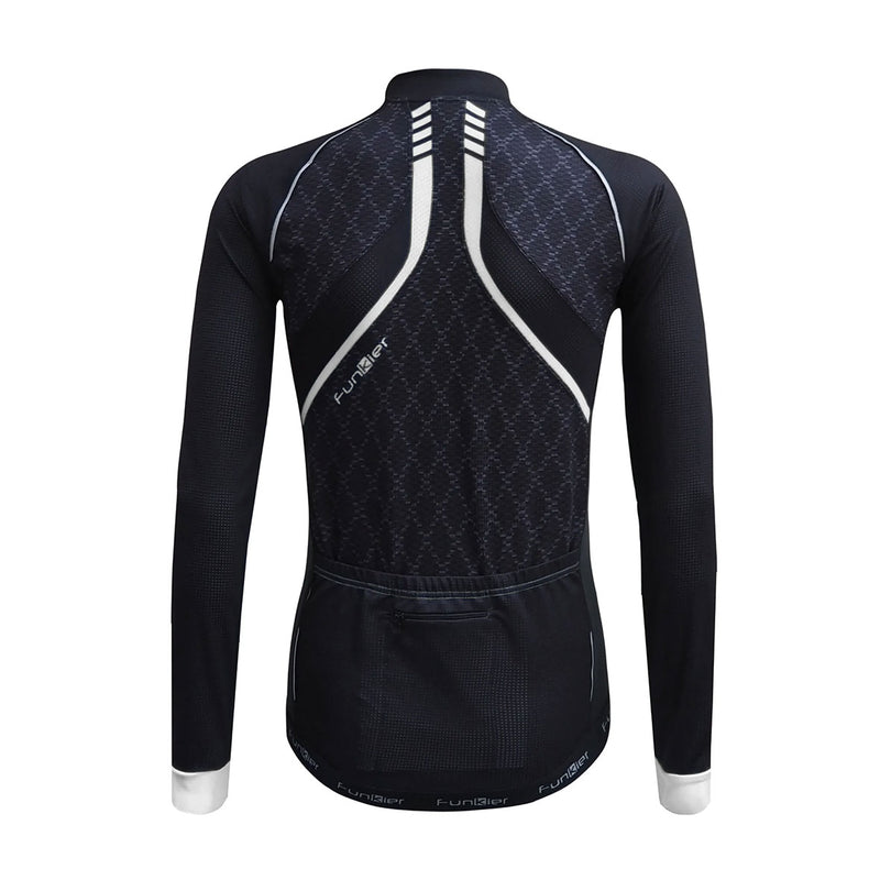 Funkier J-798-L - חולצת רכיבה ארוכה לגברים