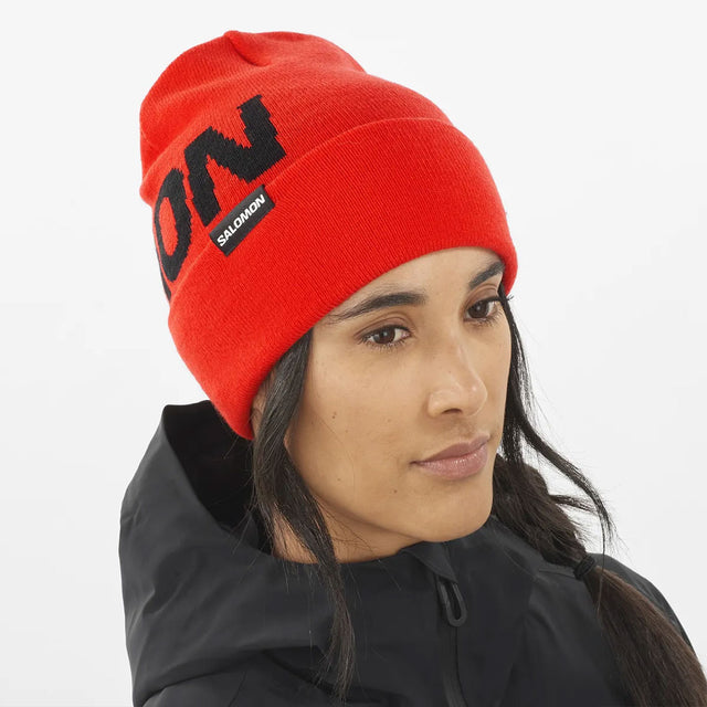 SALOMON HERMITAGE BEANIE - כובע גרב יוניסקס