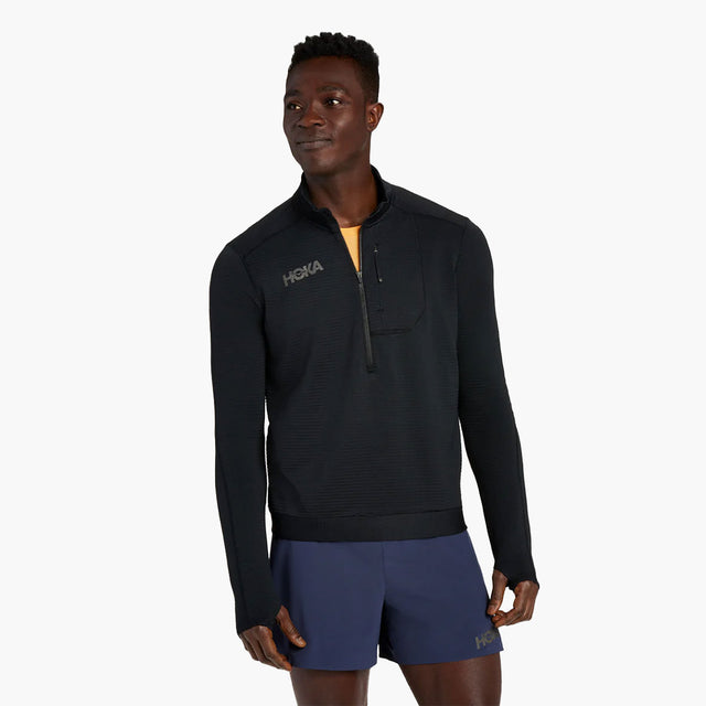 HOKA M 1/2 ZIP - עליונית ריצה חצי רוכסן לגברים