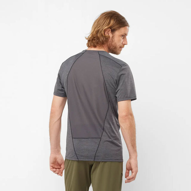 SALOMON OUTLINE SS TEE - חולצת טיולים שרוול קצר גברים