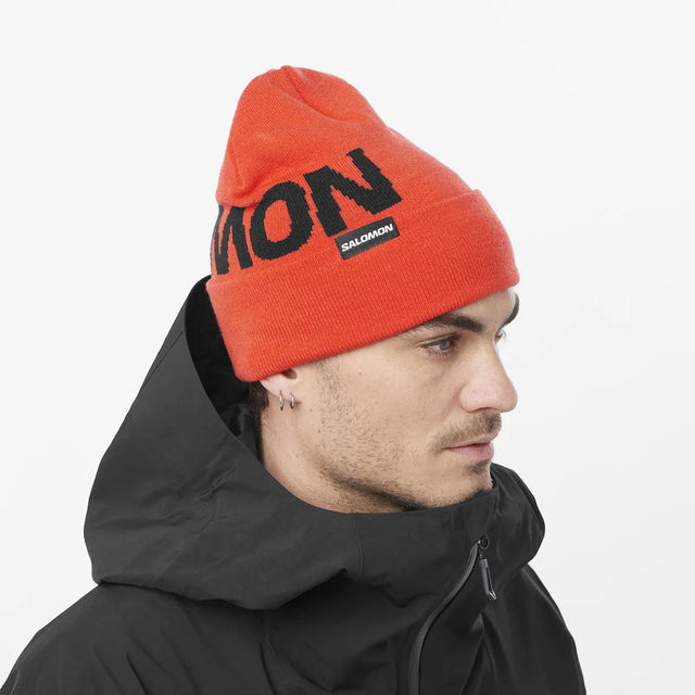 SALOMON HERMITAGE BEANIE - כובע גרב יוניסקס