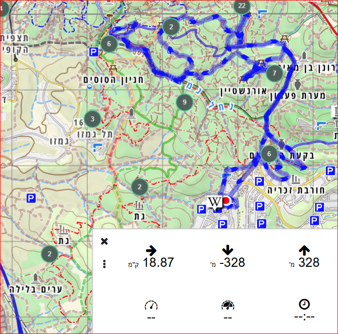 תמונה מהמסלול
