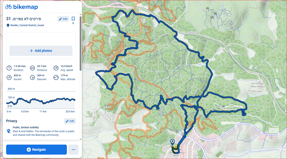 תמונה מהמסלול