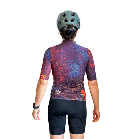 Limited Edition Cycling Shirt - חולצת רכיבה לנשים בצבע סגול