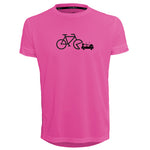 Funkier | לאוהבי רכיבה חולצת דרייפיט אופנתית גזרת יוניסקס בעיצוב Bicycle-Car