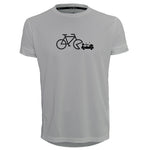 Funkier | לאוהבי רכיבה חולצת דרייפיט אופנתית גזרת יוניסקס בעיצוב Bicycle-Car