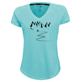 Funkier | לאוהבי רכיבת אופניים חולצת דרייפיט אופנתית גזרת נשים בעיצוב Feel Free