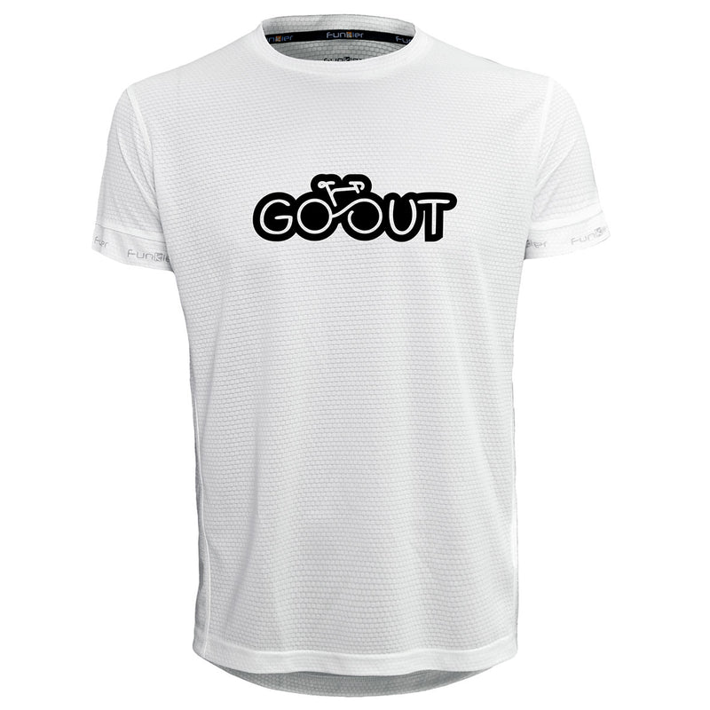 Funkier | לאוהבי רכיבה חולצת דרייפיט אופנתית גזרת יוניסקס בעיצוב Go Out