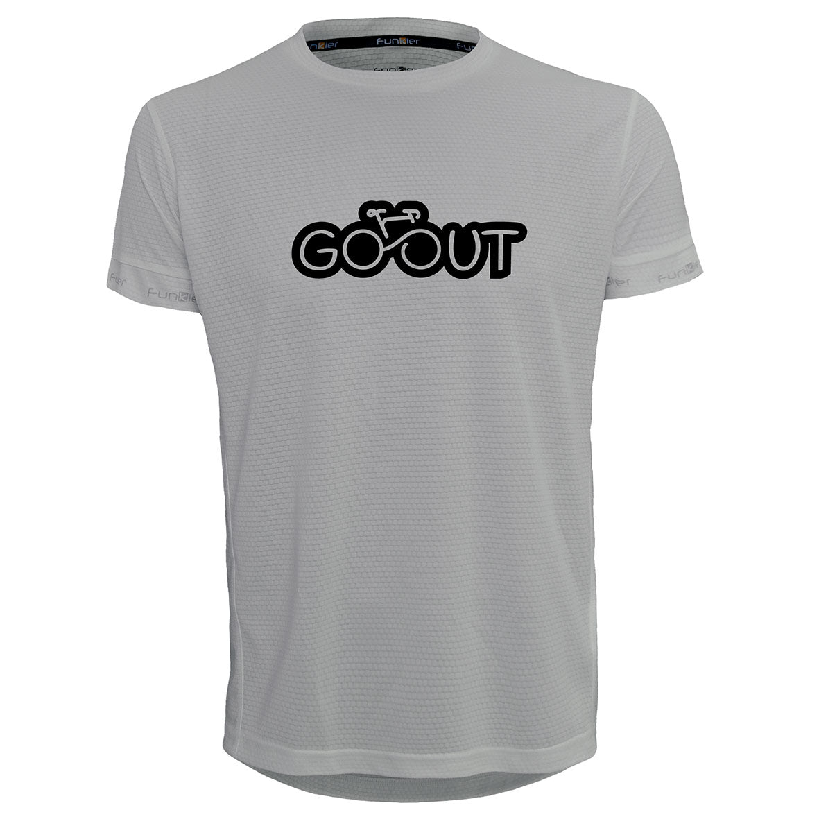 Funkier | לאוהבי רכיבה חולצת דרייפיט אופנתית גזרת יוניסקס בעיצוב Go Out