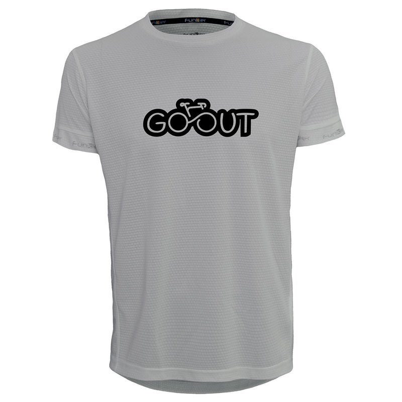 Funkier | לאוהבי רכיבה חולצת דרייפיט אופנתית גזרת יוניסקס בעיצוב Go Out