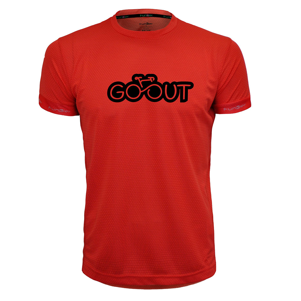 Funkier | לאוהבי רכיבה חולצת דרייפיט אופנתית גזרת יוניסקס בעיצוב Go Out