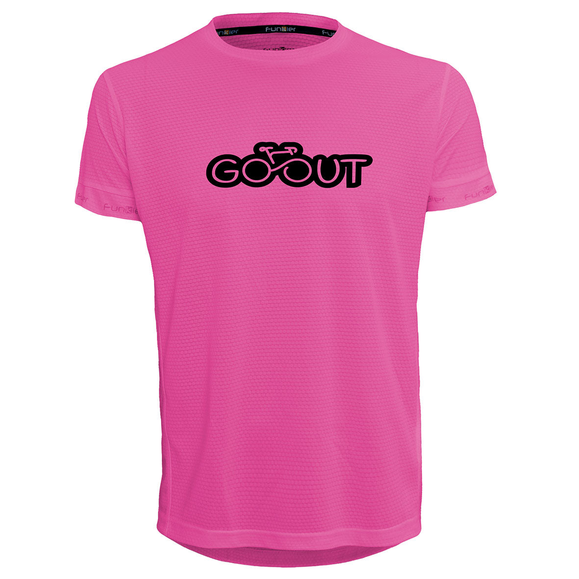 Funkier | לאוהבי רכיבה חולצת דרייפיט אופנתית גזרת יוניסקס בעיצוב Go Out