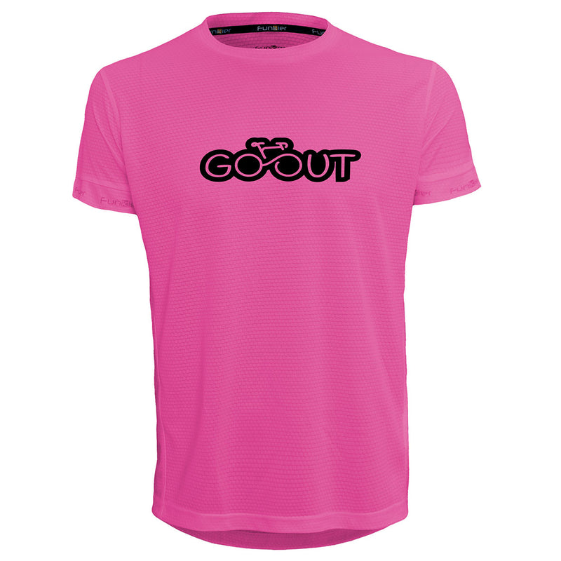 Funkier | לאוהבי רכיבה חולצת דרייפיט אופנתית גזרת יוניסקס בעיצוב Go Out