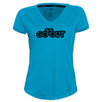 Funkier | מתנה לאוהבי רכיבה חולצת דרייפיט אופנתית גזרת נשים בעיצוב Go Out