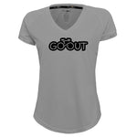 Funkier | מתנה לאוהבי רכיבה חולצת דרייפיט אופנתית גזרת נשים בעיצוב Go Out