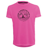 Funkier | לאוהבי רכיבה חולצת דרייפיט אופנתית גזרת יוניסקס בעיצוב HOME IS WHERE THE HEART IS