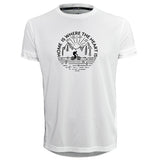 Funkier | לאוהבי רכיבה חולצת דרייפיט אופנתית גזרת יוניסקס בעיצוב HOME IS WHERE THE HEART IS