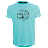 Funkier | לאוהבי רכיבה חולצת דרייפיט אופנתית גזרת יוניסקס בעיצוב HOME IS WHERE THE HEART IS