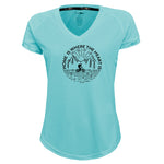 Funkier | לאוהבי רכיבה חולצת דרייפיט אופנתית גזרת נשים בעיצוב HOME IS WHERE THE HEART IS