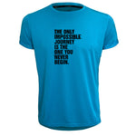 Funkier | מתנה לאוהבי רכיבה וריצה חולצת דרייפיט אופנתית גזרת יוניסקס בעיצוב JOURNEY