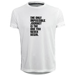 Funkier | מתנה לאוהבי רכיבה וריצה חולצת דרייפיט אופנתית גזרת יוניסקס בעיצוב JOURNEY