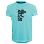 Funkier | מתנה לאוהבי רכיבה וריצה חולצת דרייפיט אופנתית גזרת יוניסקס בעיצוב JOURNEY