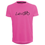 Funkier | לאוהבי רכיבה חולצת דרייפיט אופנתית גזרת יוניסקס בעיצוב LET'S GO