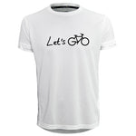 Funkier | לאוהבי רכיבה חולצת דרייפיט אופנתית גזרת יוניסקס בעיצוב LET'S GO