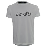 Funkier | לאוהבי רכיבה חולצת דרייפיט אופנתית גזרת יוניסקס בעיצוב LET'S GO