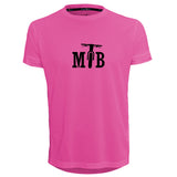 Funkier | לאוהבי רכיבת אופניים חולצת דרייפיט אופנתית גזרת יוניסקס בעיצוב MTB