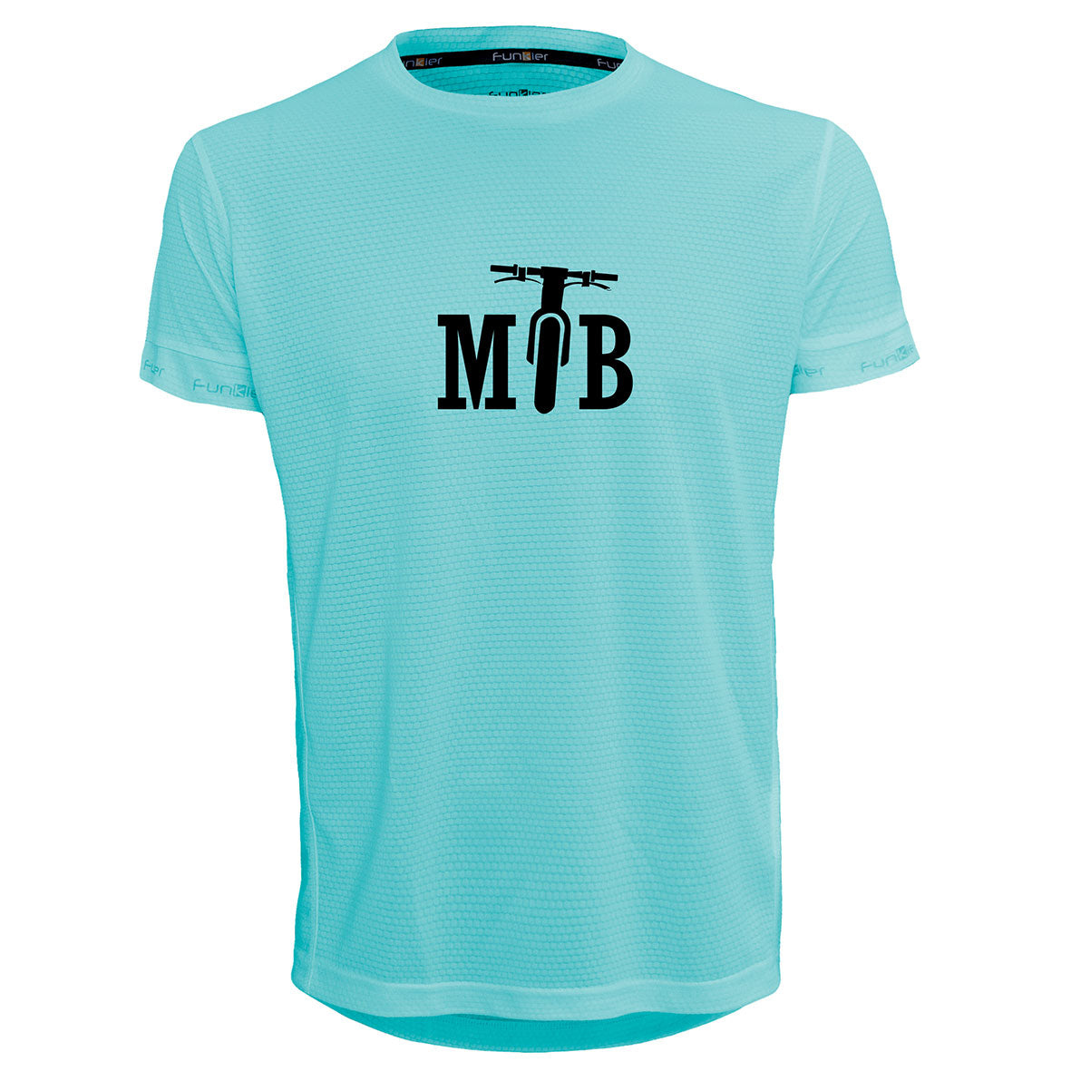 Funkier | לאוהבי רכיבת אופניים חולצת דרייפיט אופנתית גזרת יוניסקס בעיצוב MTB